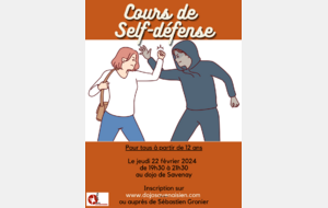 Cours de Self Défense