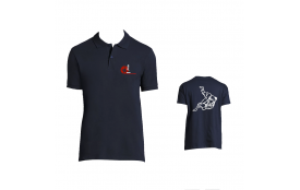 Polo bleu 11347