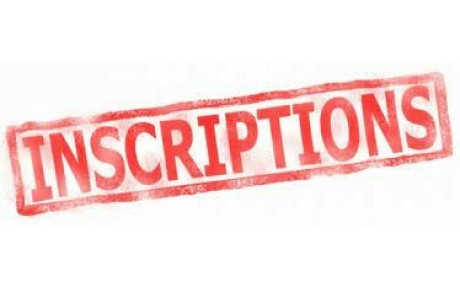 Inscriptions 2022/2023 sont ouvertes !!!!!