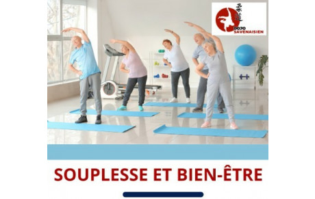 Cours souplesse et bien être - nés en 1995 et avant (mardi)